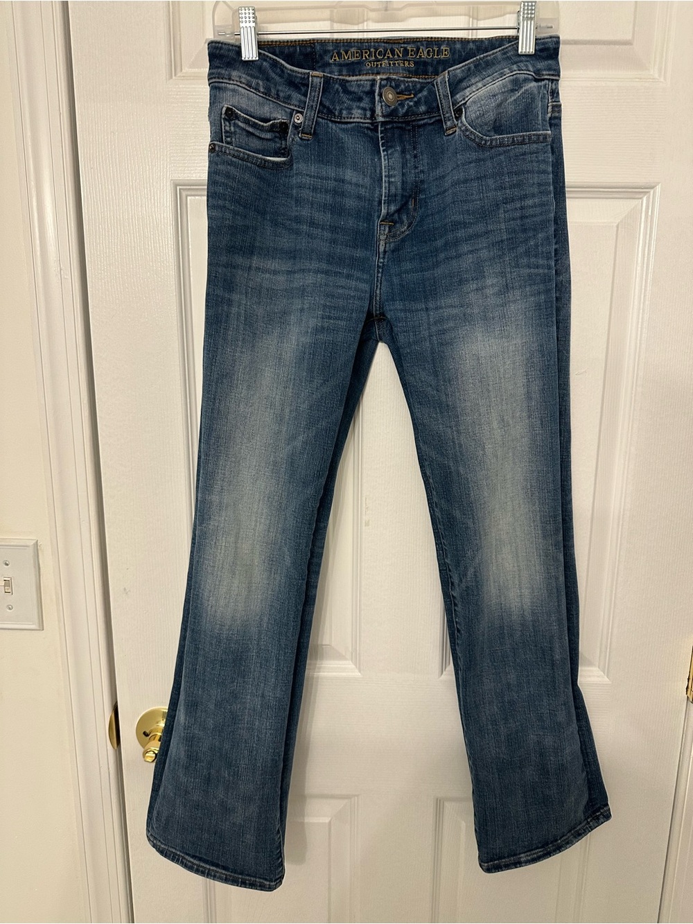 American Eagle Original Boot Extreme Flex 4 Blue‎ Jeans Mens 30x30 Medium Wash